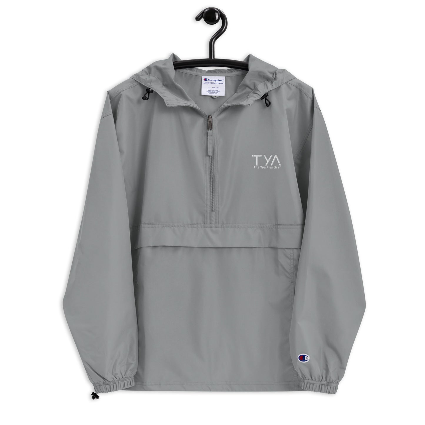 Tya Embroidered Champion Packable Jacket