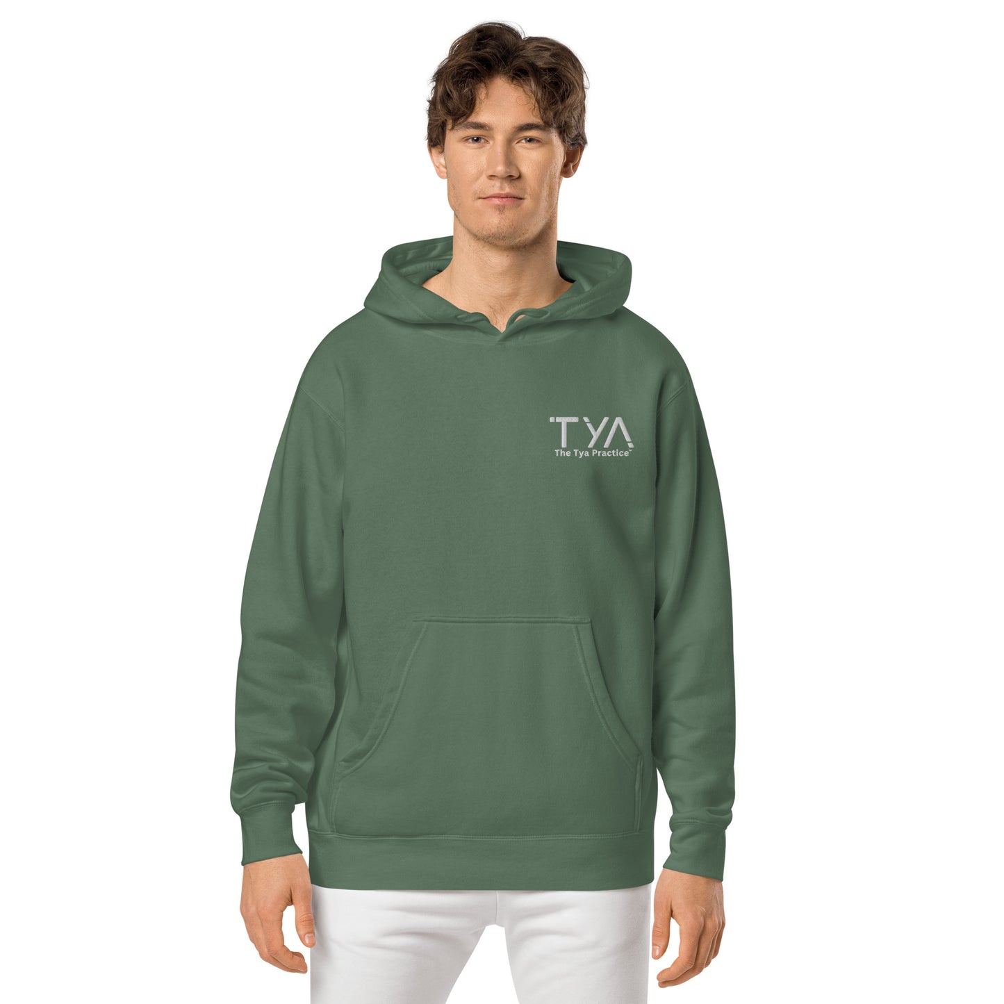 Tya Unisex pigment-dyed hoodie