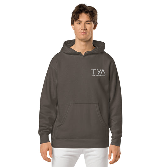 Tya Unisex pigment-dyed hoodie