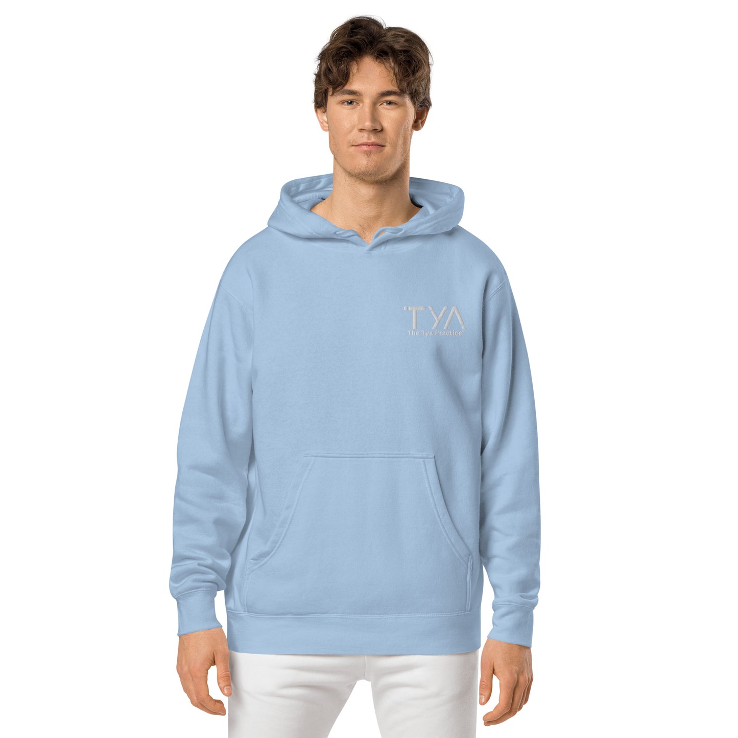 Tya Unisex pigment-dyed hoodie