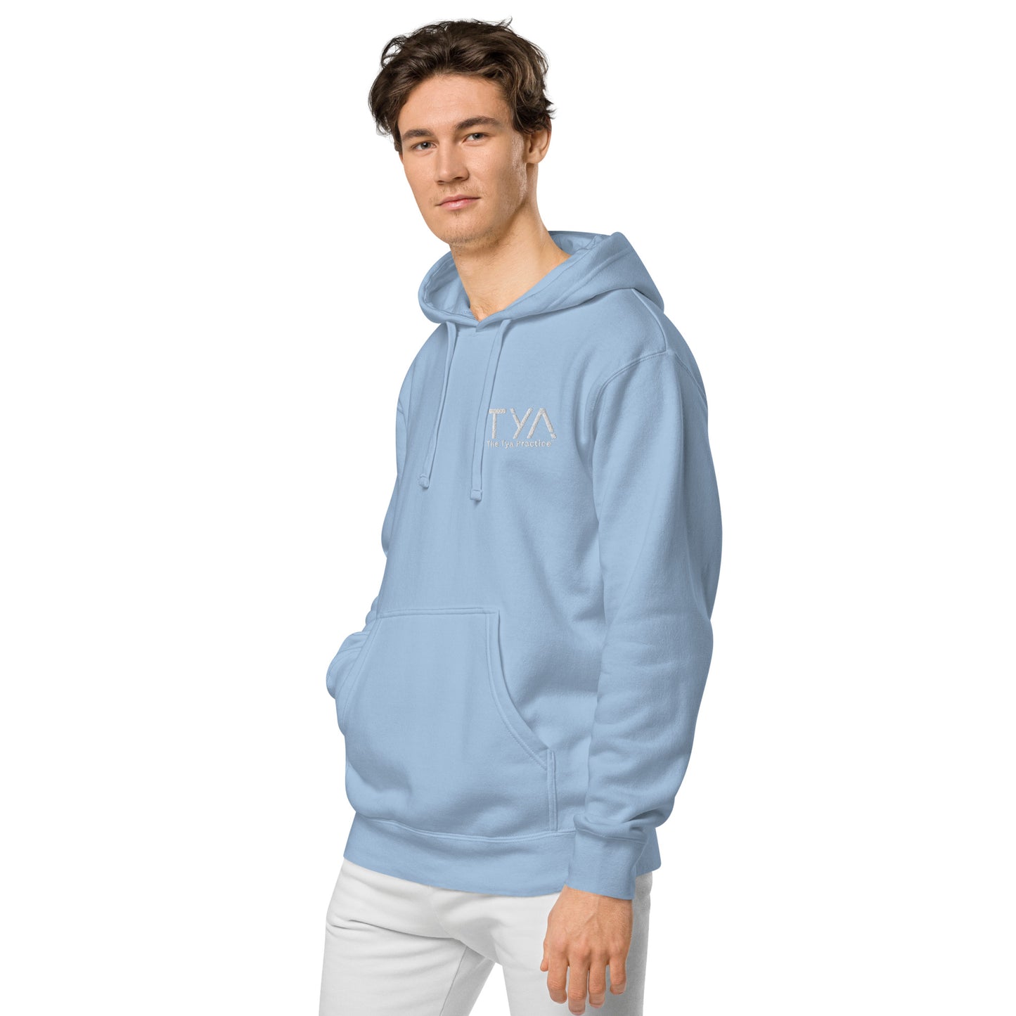 Tya Unisex pigment-dyed hoodie