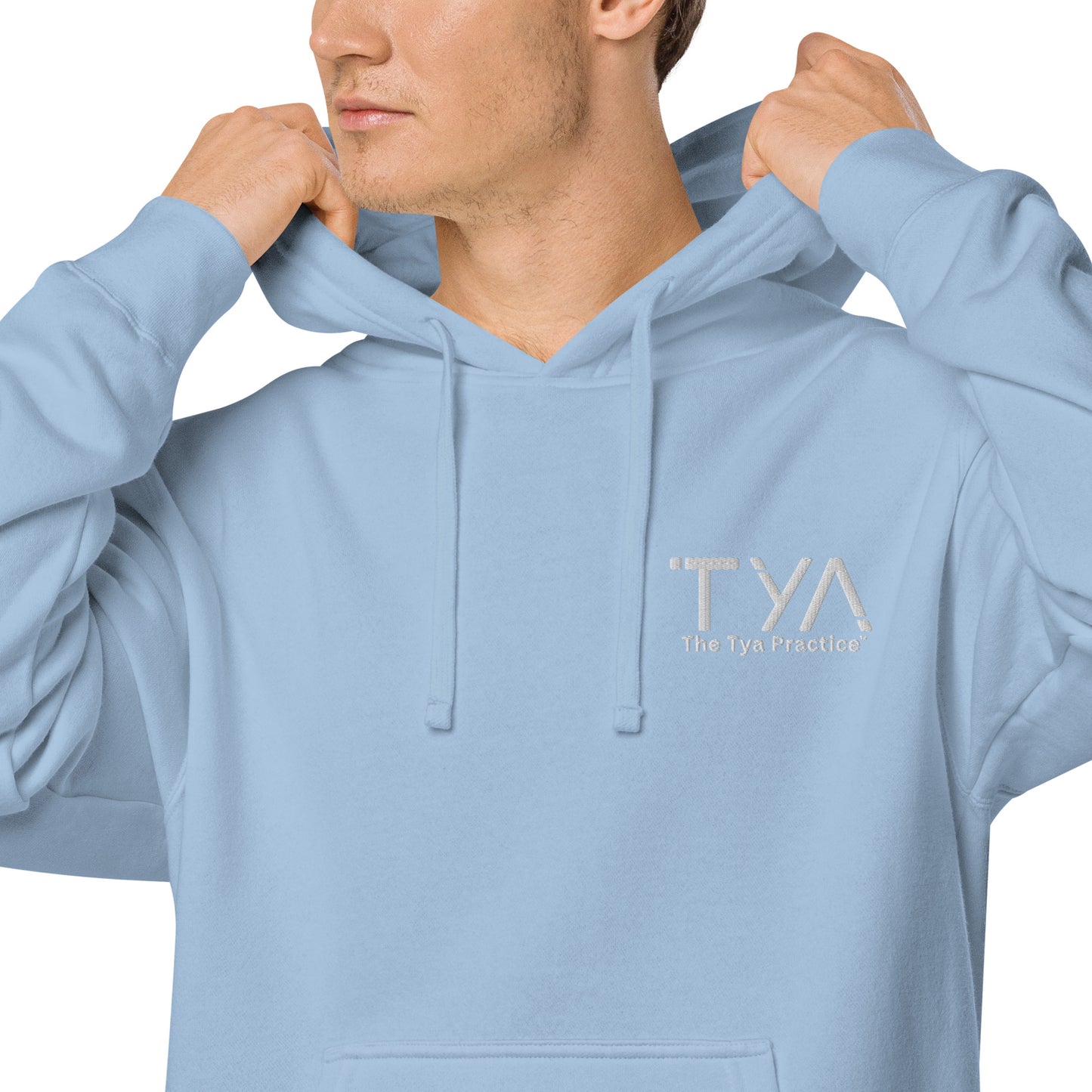 Tya Unisex pigment-dyed hoodie