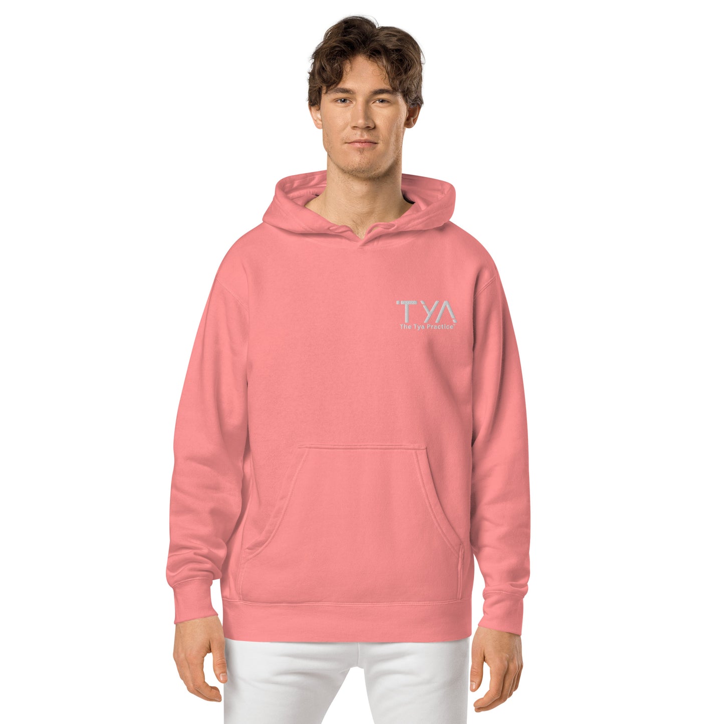 Tya Unisex pigment-dyed hoodie