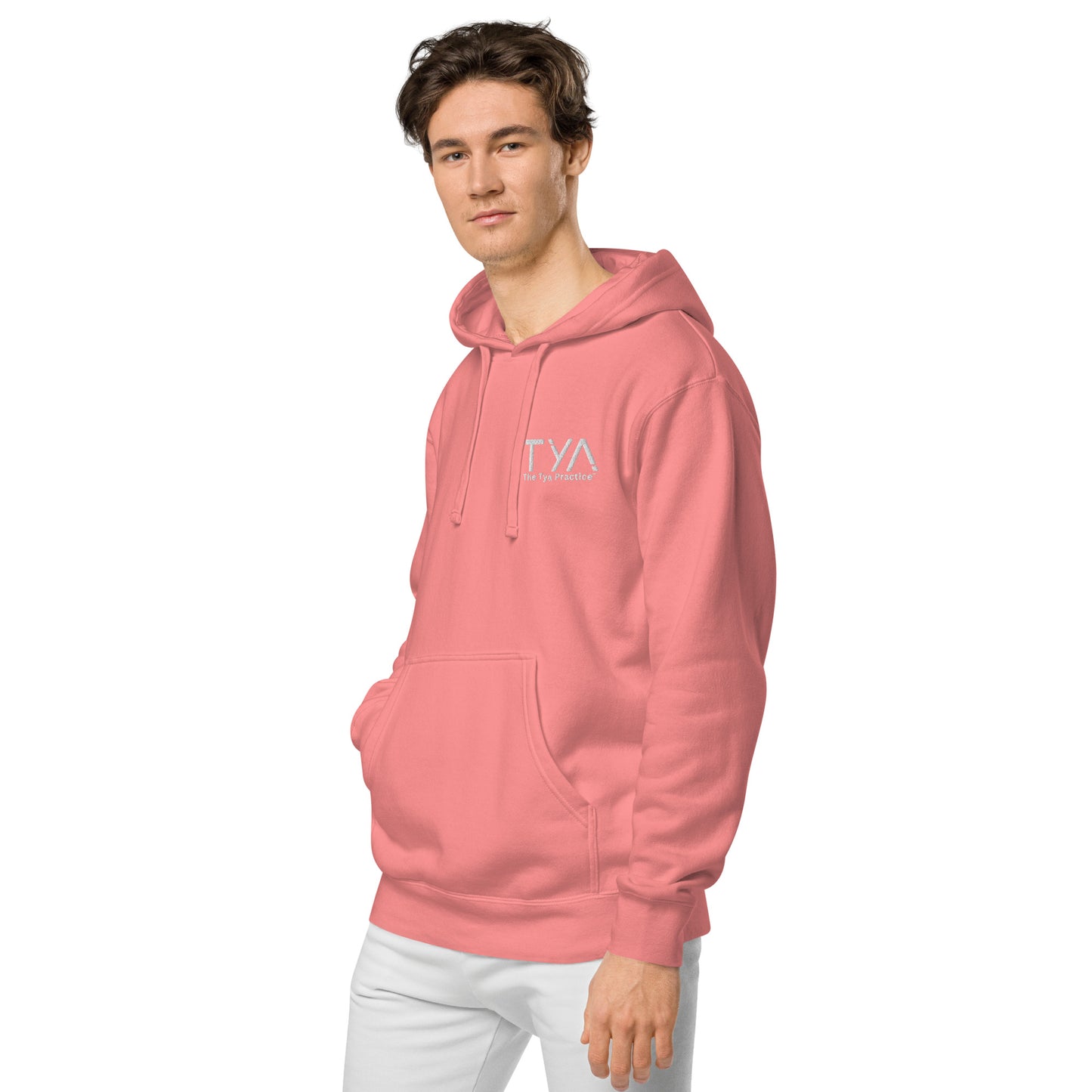 Tya Unisex pigment-dyed hoodie