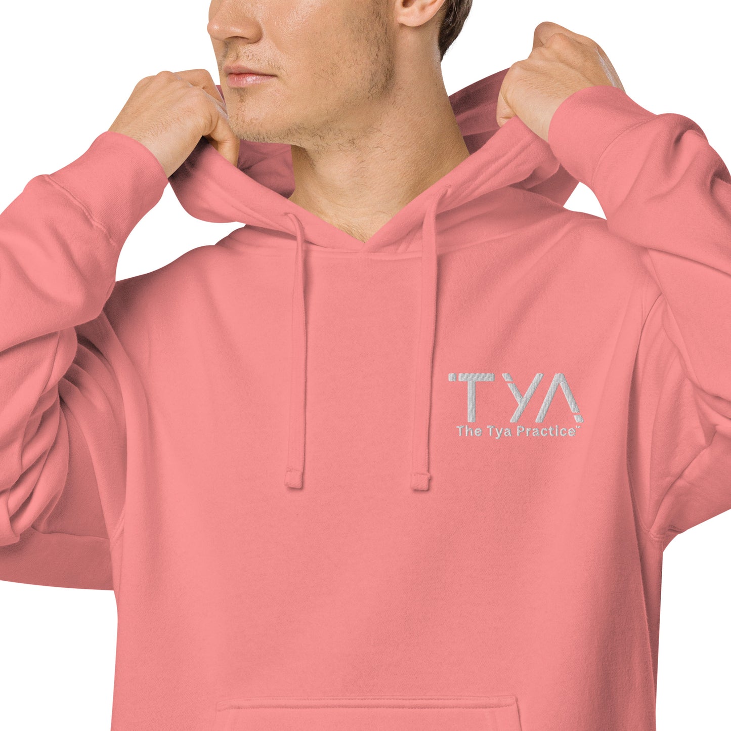 Tya Unisex pigment-dyed hoodie