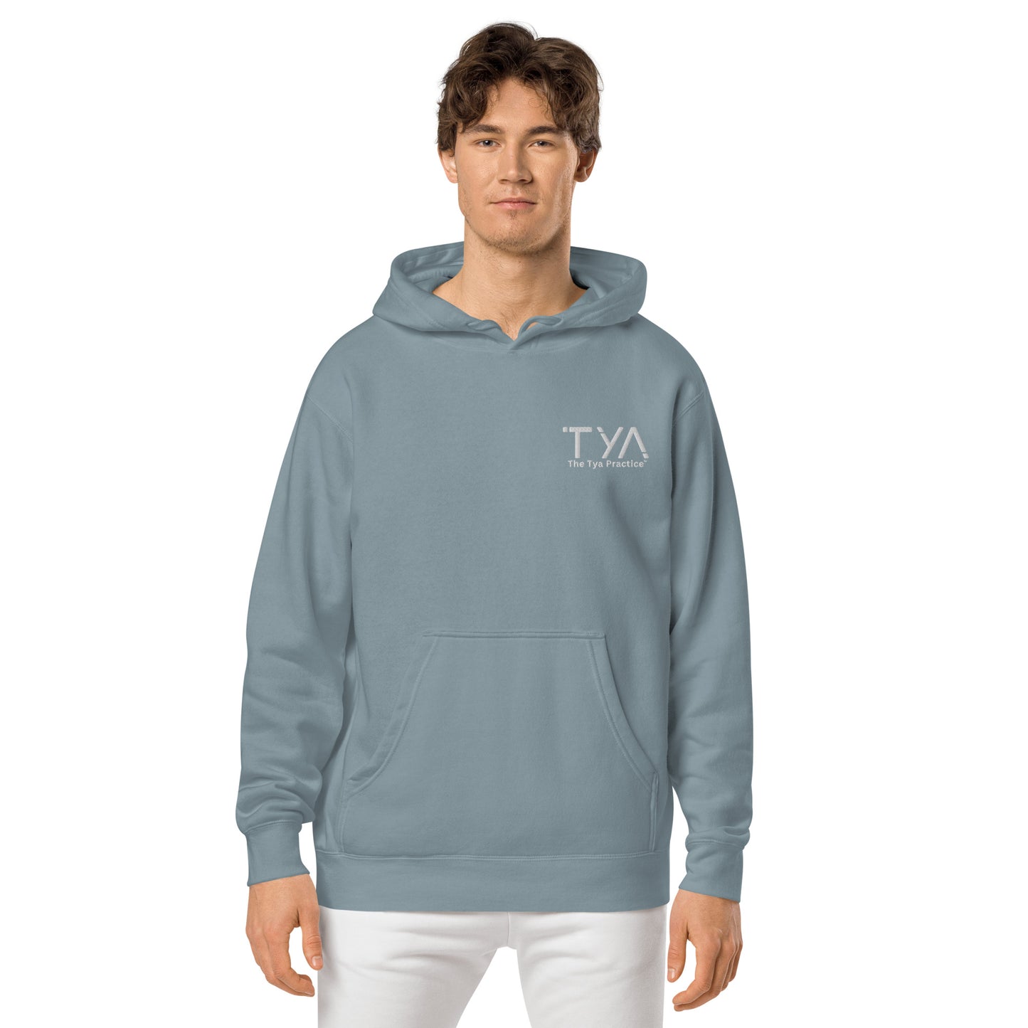 Tya Unisex pigment-dyed hoodie