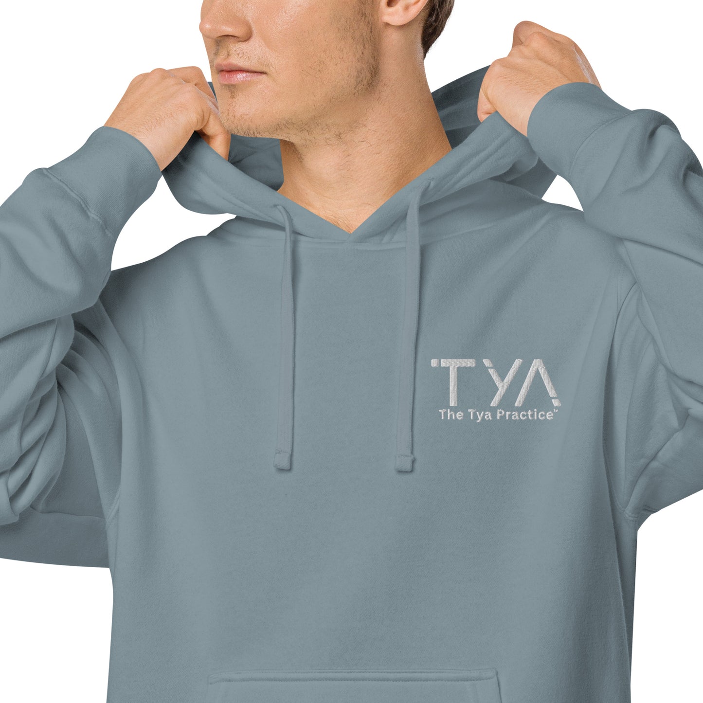 Tya Unisex pigment-dyed hoodie