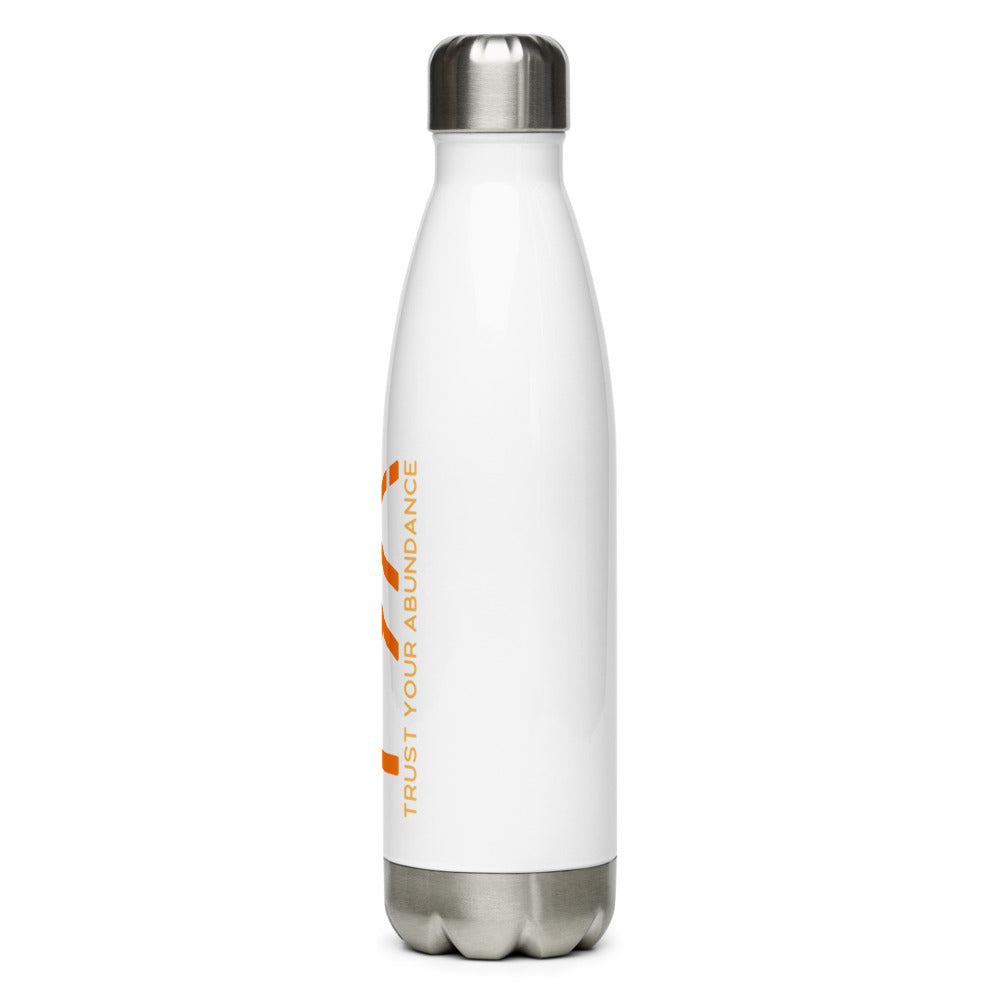 Tya Stainless Steel Water Bottle in Orange/Mango