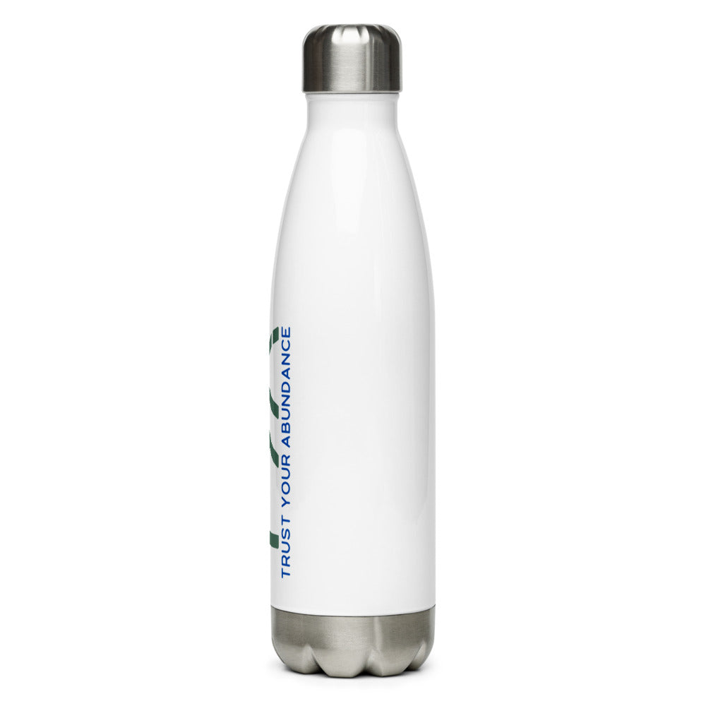 Tya Stainless Steel Water Bottle in Spruce/Navy