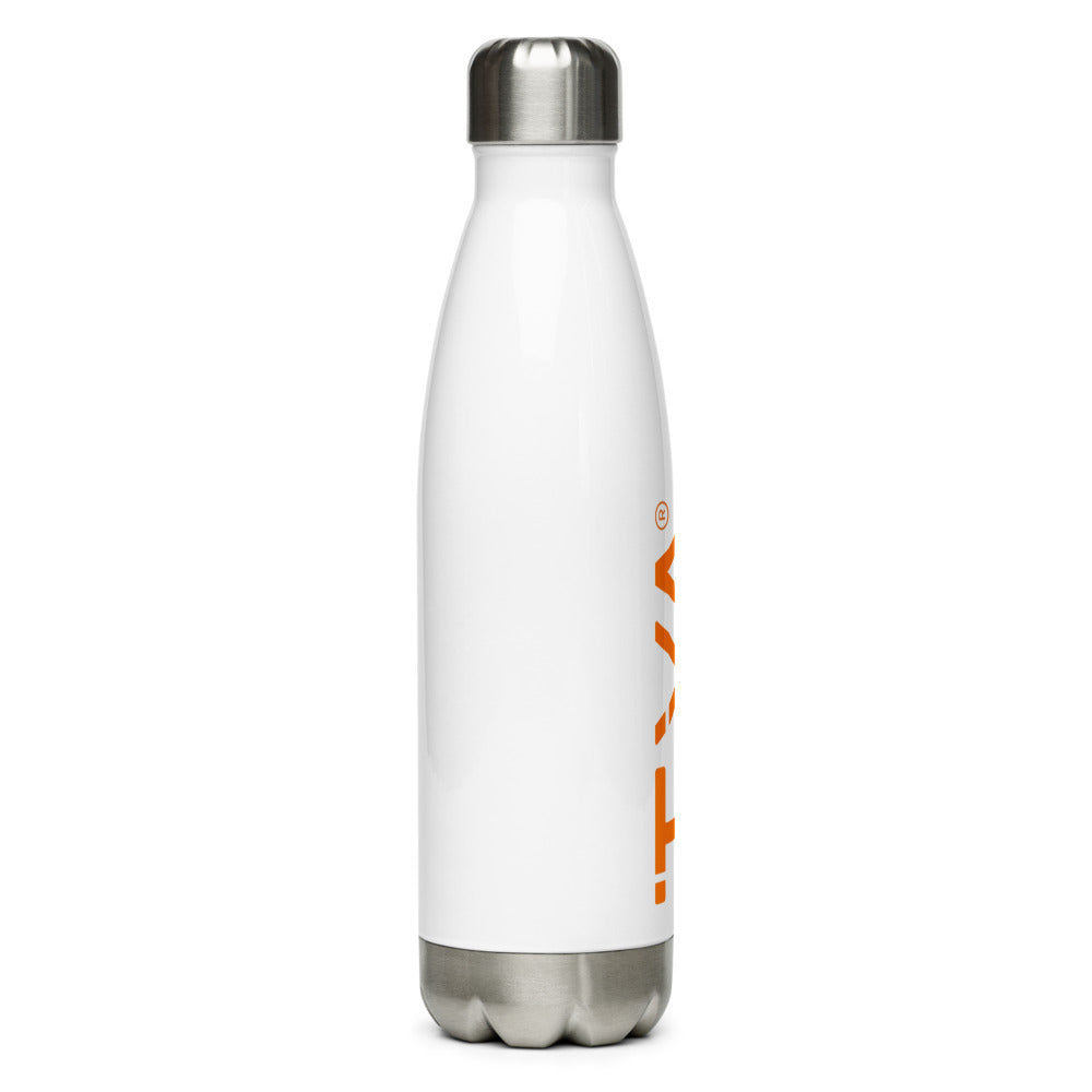 Tya Stainless Steel Water Bottle in Orange/Mango