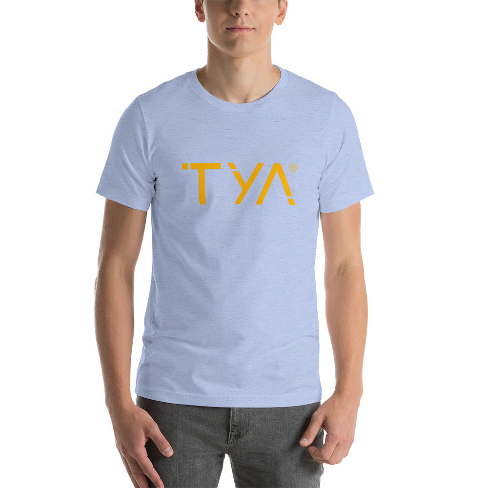 Tya Short-Sleeve Unisex T-Shirt Golden Print