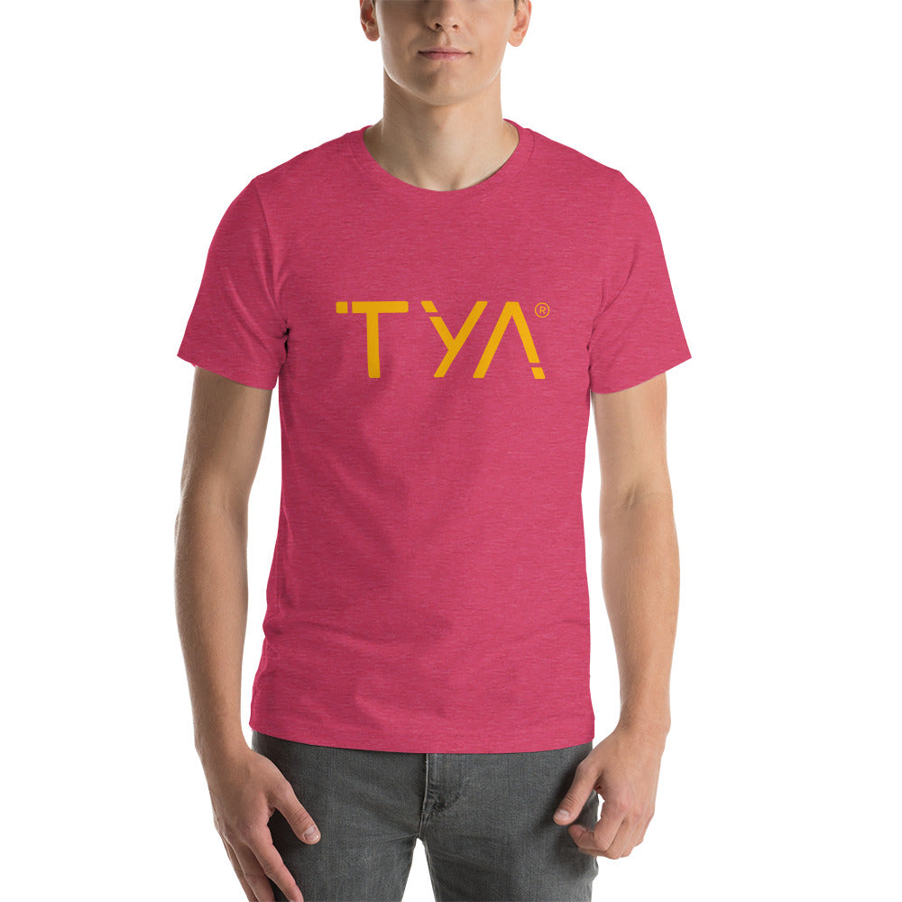 Tya Short-Sleeve Unisex T-Shirt Golden Print