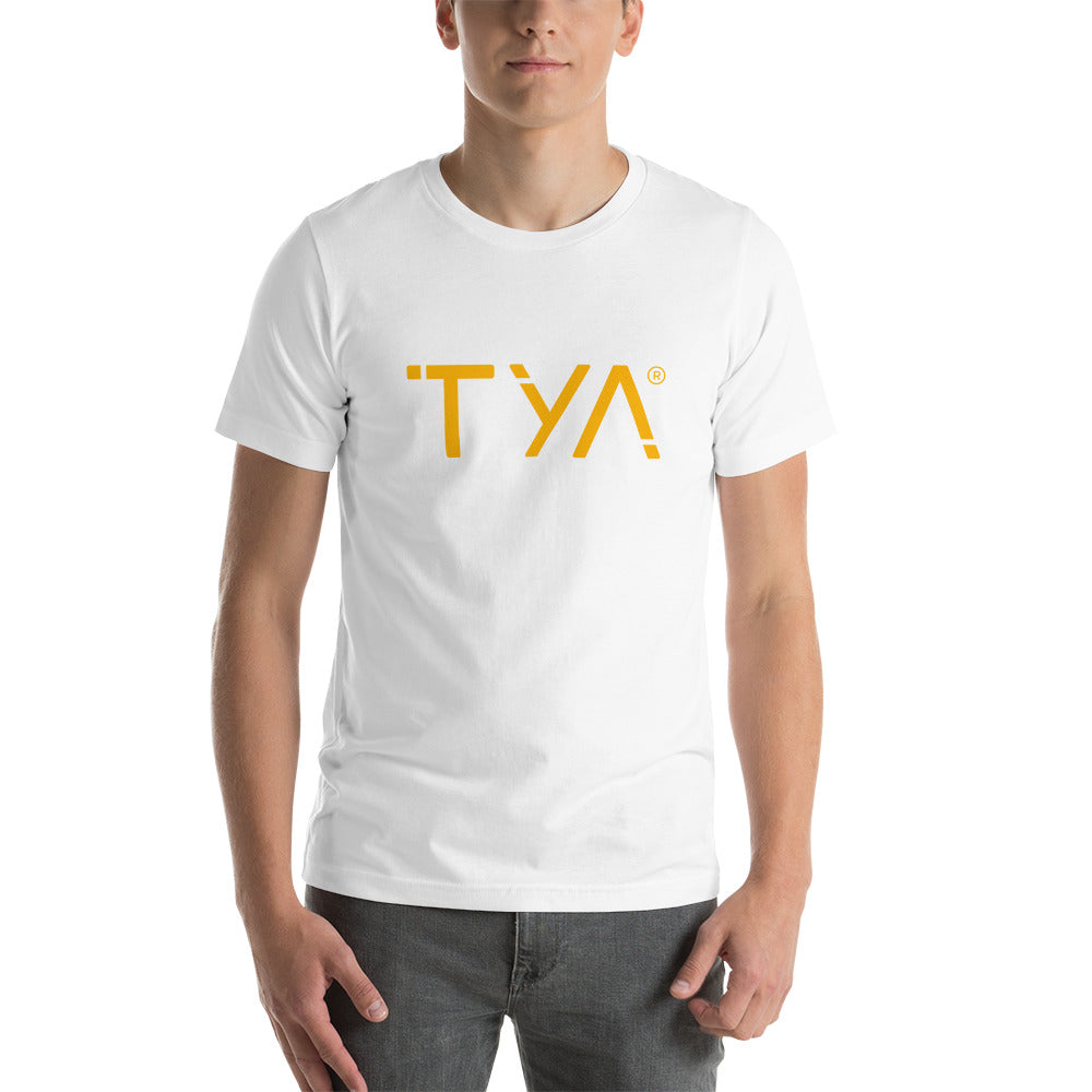 Tya Short-Sleeve Unisex T-Shirt Golden Print